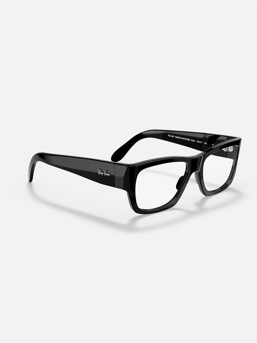 Ray-Ban Nomad Wayfarer Black Glossy Square Optical Frames NWT (PM100206)